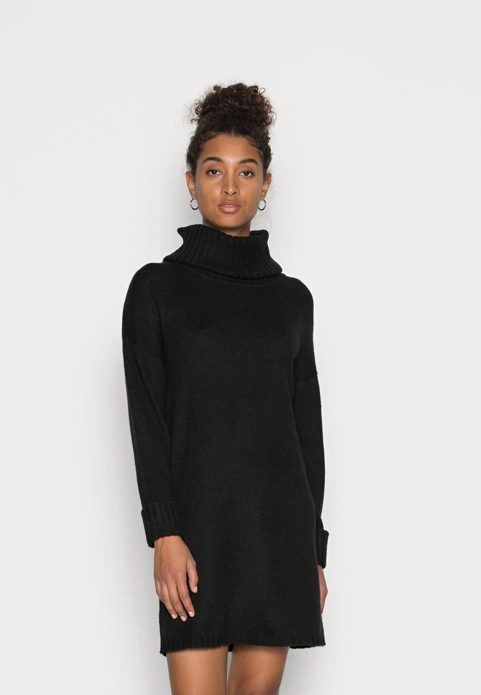 JDY ROLLNECK - Robe Pull - Black 3 JDY ROLLNECK - Robe Pull - Black