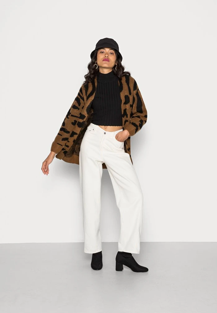 JDYLEO CARDIGAN - Gilet - Rubber 4 JDYLEO CARDIGAN - Gilet - Rubber – Image 2