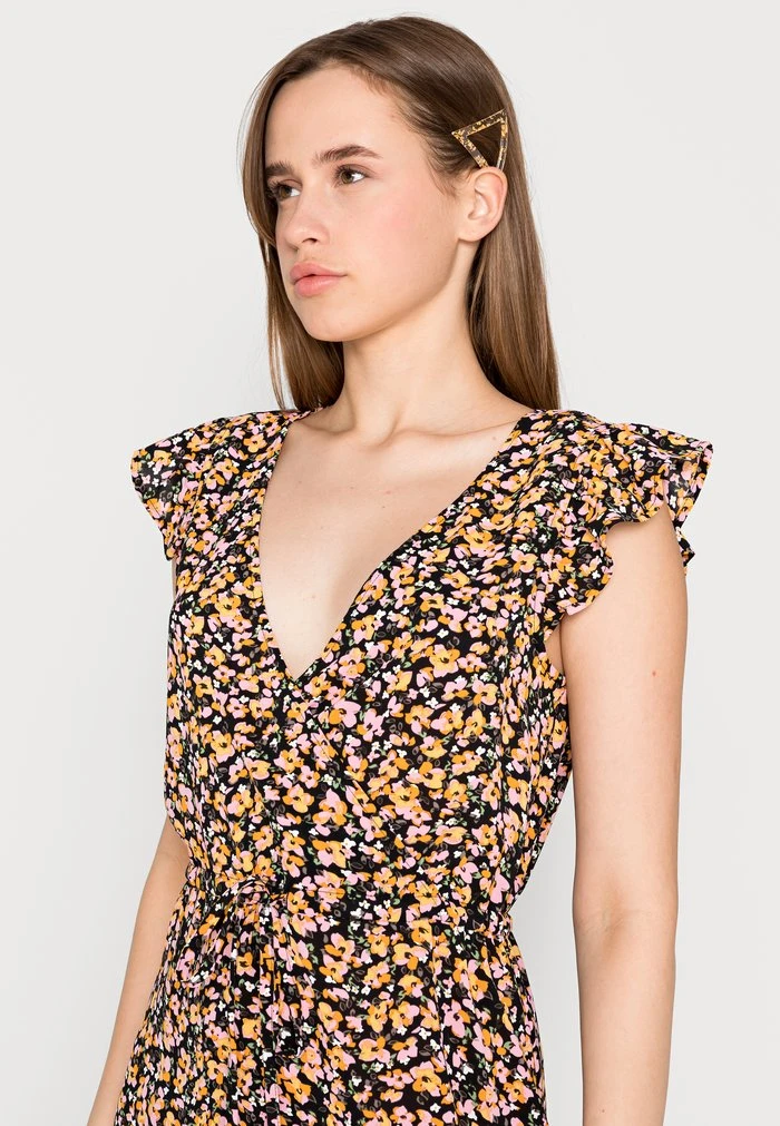 JDY Robe De Jour - Black/pastle 7 JDY Robe De Jour - Black/pastle – Image 5