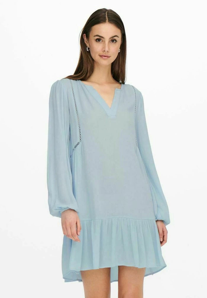 JDY EINFARBIGES - Robe De Jour - Cashmere Blue 3 JDY EINFARBIGES - Robe De Jour - Cashmere Blue