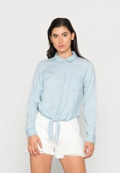 JDYJASPER LIFE KNOT - Blouse - Light Blue Denim