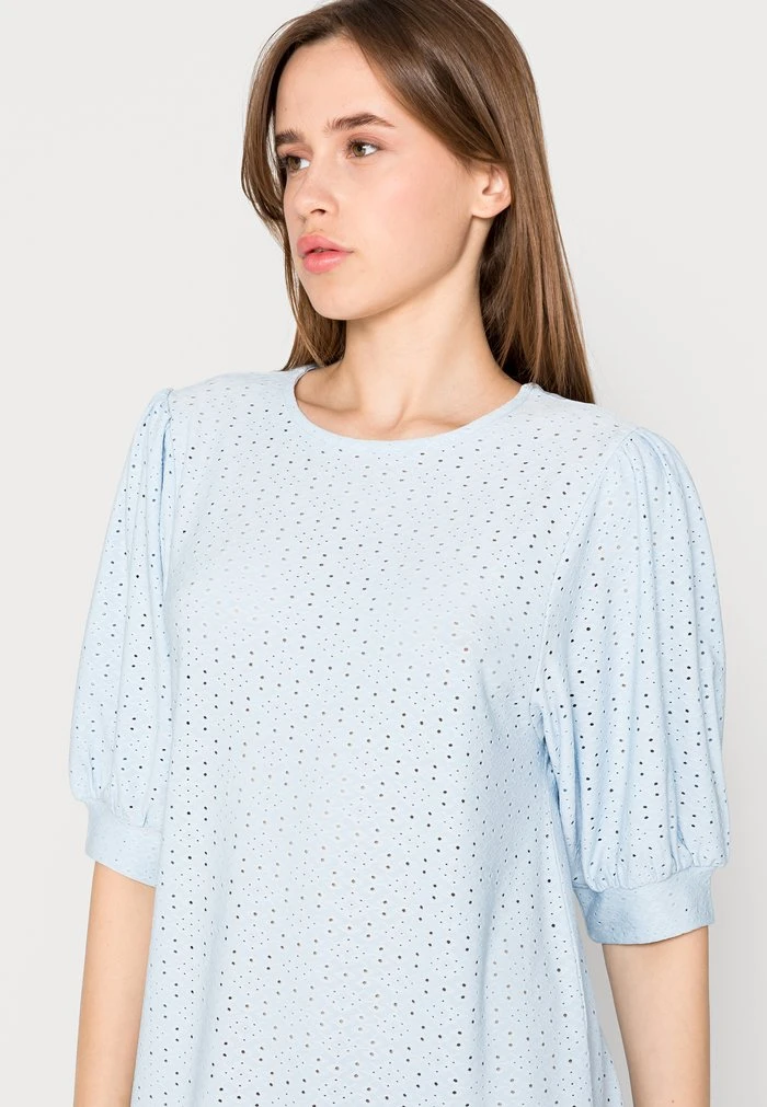 JDYKRISTINA CATHINKA PUFF DRESS - Robe De Jour - Cashmere Blue 7 JDYKRISTINA CATHINKA PUFF DRESS - Robe De Jour - Cashmere Blue – Image 5