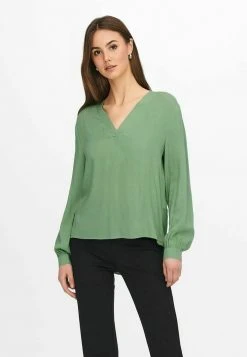 JDYAROS - Blouse - Basil -Promos JDY Boutique 763f9c7d39864fd1bfbaa49f0778f6dc