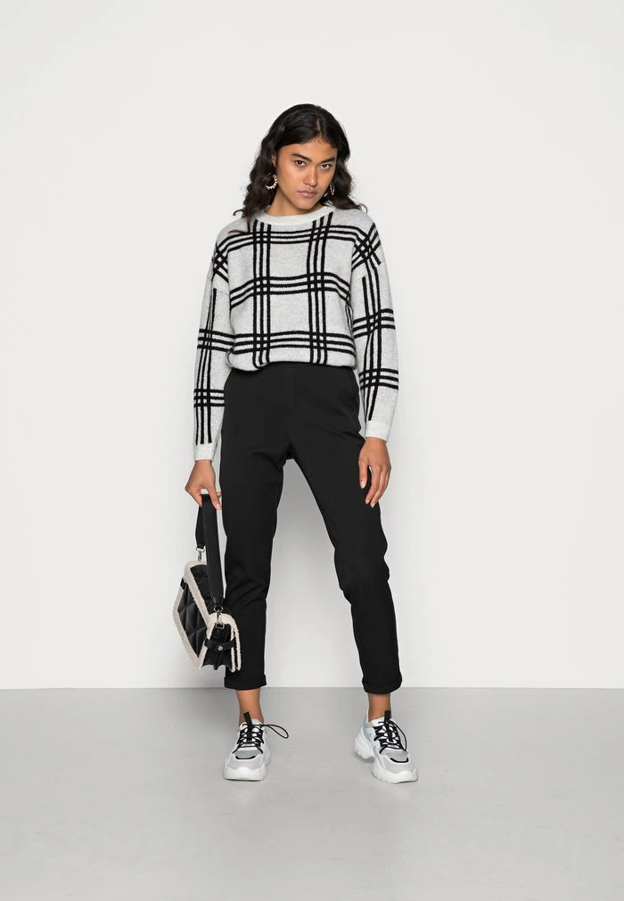 JDYLEO KIA JACQUARD - Pullover - White Melange 4 JDYLEO KIA JACQUARD - Pullover - White Melange – Image 2