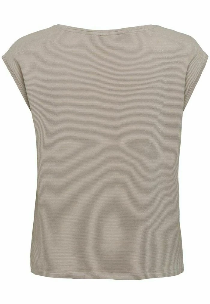 JDY LUREX - T-shirt Basique - Chateau Gray 8 JDY LUREX - T-shirt Basique - Chateau Gray – Image 6