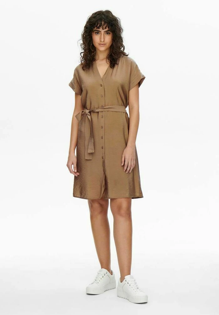 JDY Robe De Jour - Toasted Coconut 2 JDY Robe De Jour - Toasted Coconut