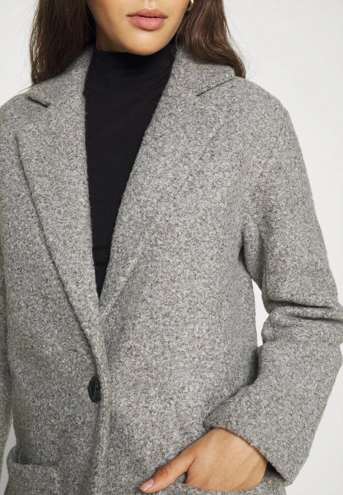 JDYJOANNA - Manteau Classique - Dark Grey Melange 8 JDYJOANNA - Manteau Classique - Dark Grey Melange – Image 6
