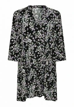JDY BEDRUCKTES 3/4-ARM - Robe De Jour - Black -Promos JDY Boutique 785ebd60cd0f4856b1f19a4224748e78