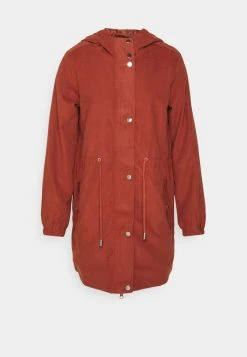 JDYHAZEL LONG - Parka - Metallic Red -Promos JDY Boutique 790a2ed110c14d48a40f8418a2215527