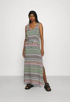 JDYSTAAR LIFE DRESS - Robe Longue - Cloud Dancer/multicolor Aztec