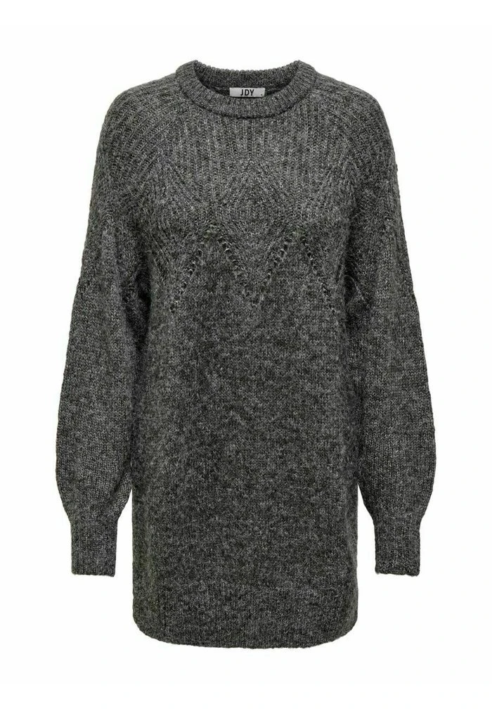 JDY LANGER SCHLITZDETAIL - Pullover - Dark Grey Melange 8 JDY LANGER SCHLITZDETAIL - Pullover - Dark Grey Melange – Image 6
