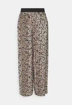 JDYBOA BILLION PLISSE WIDE PANT - Pantalon Classique - Dune