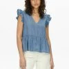 JDY RÜSCHEN - Blouse - Light Blue Denim 2 JDY RÜSCHEN - Blouse - Light Blue Denim -Promos JDY Boutique 7ac9d569a08f4e0ba4bb9a9f92d6215f