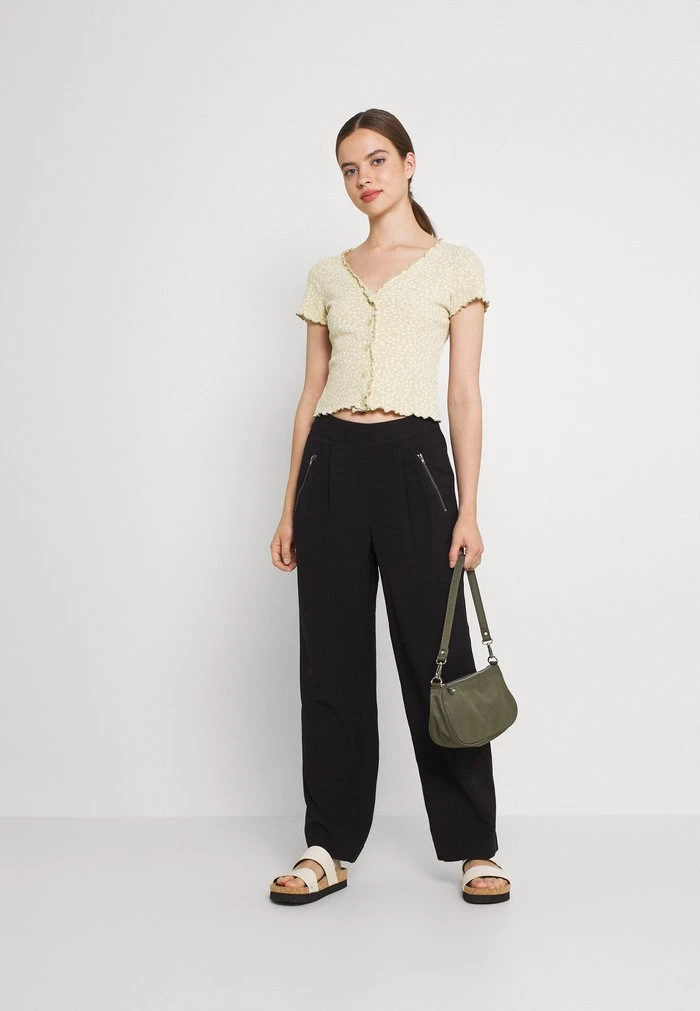 JDYSALOMWWIDE PANT - Pantalon Classique - Black 8 JDYSALOMWWIDE PANT - Pantalon Classique - Black – Image 6