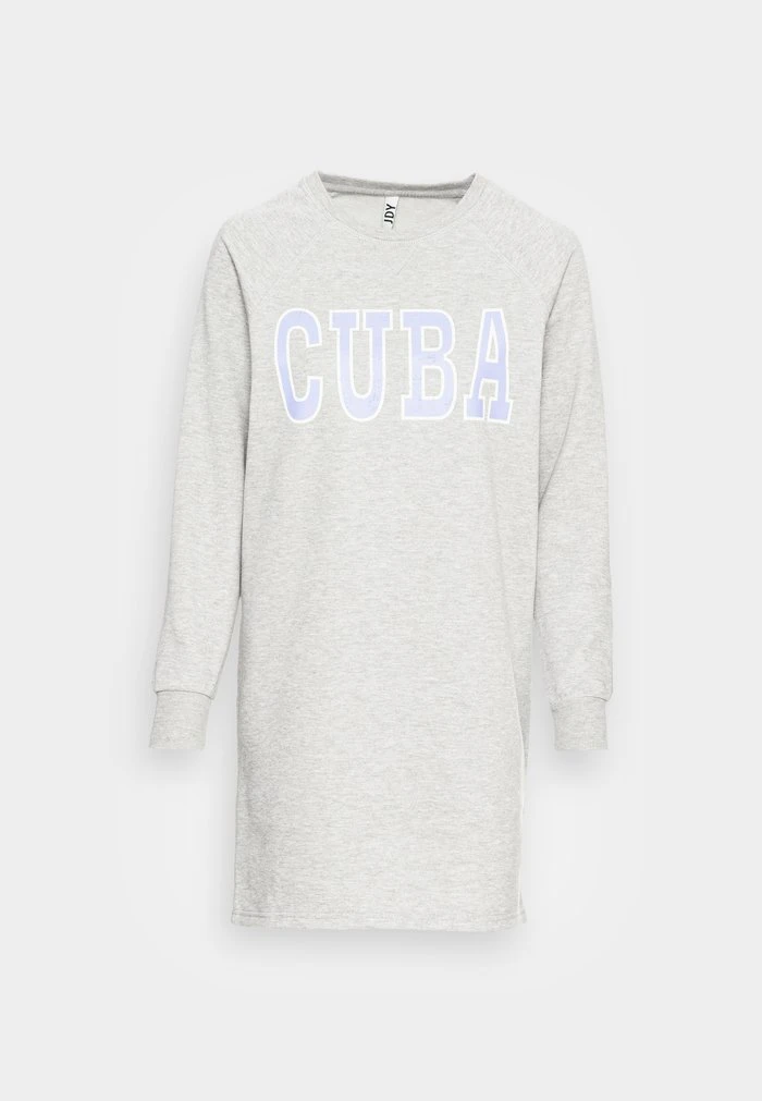 JDYVENUS DRESS - Robe De Jour - Light Grey Melange 6 JDYVENUS DRESS - Robe De Jour - Light Grey Melange – Image 4