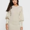 JDYEMMA PUFF SLEEVE DRESS - Robe Pull - Oatmeal 2 JDYEMMA PUFF SLEEVE DRESS - Robe Pull - Oatmeal -Promos JDY Boutique 7bb0b88339854c1890684cc059863c6b