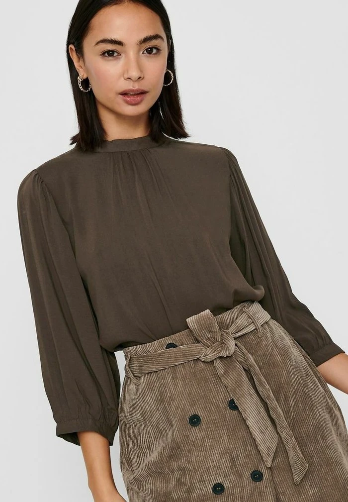 JDY LOCKER GESCHNITTENES - Blouse - Chocolate Brown 6 JDY LOCKER GESCHNITTENES - Blouse - Chocolate Brown – Image 4