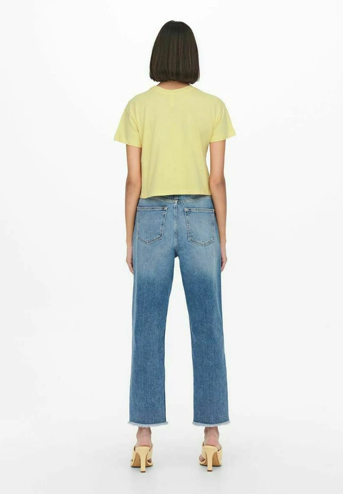 JDY T-shirt Basique - Straw 5 JDY T-shirt Basique - Straw – Image 3