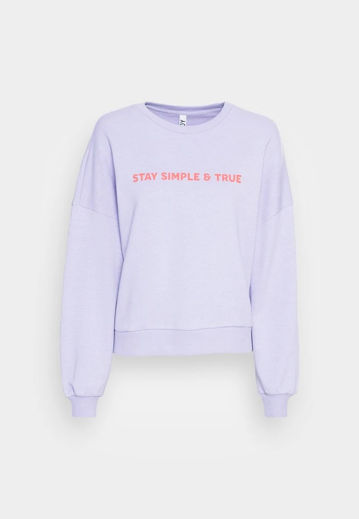 JDYPARSON LIFE PRINT - Sweatshirt - Lavender 6 JDYPARSON LIFE PRINT - Sweatshirt - Lavender – Image 4