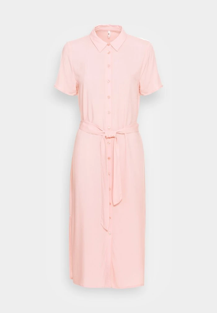 JDYELLY ABOVE CALF DRESS - Robe Chemise - Bleached Mauve 6 JDYELLY ABOVE CALF DRESS - Robe Chemise - Bleached Mauve – Image 4