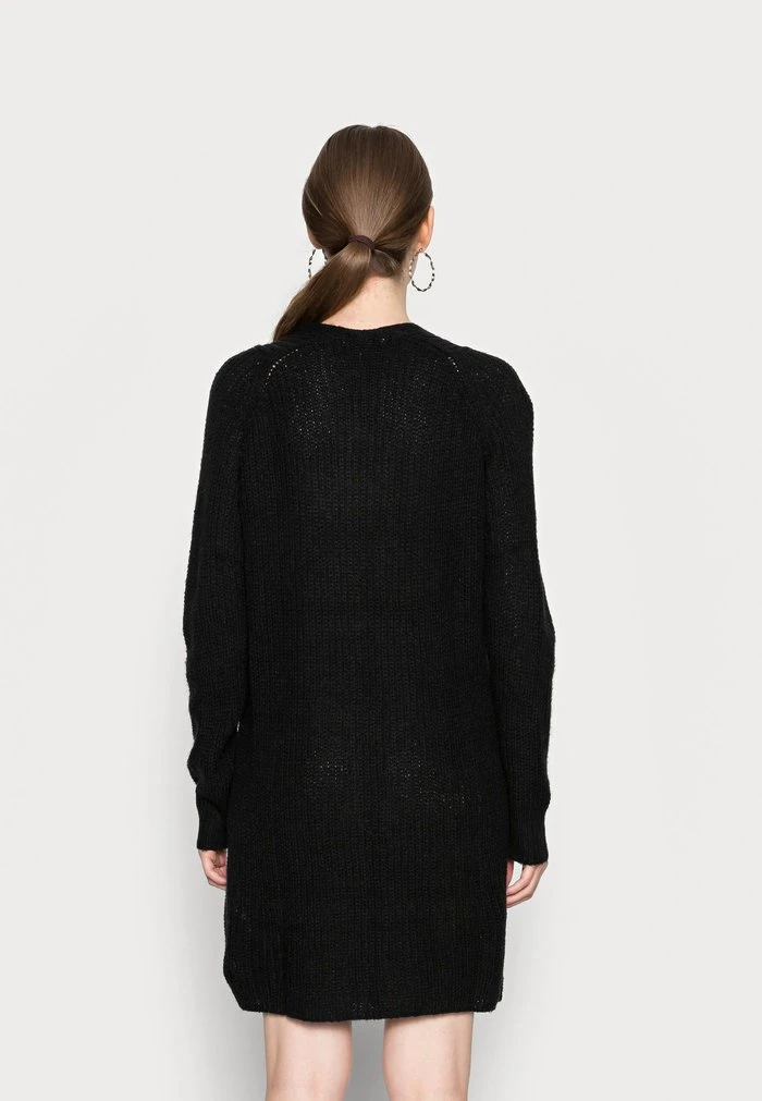 JDYWENDY V NECK DRESS - Robe Pull - Black 5 JDYWENDY V NECK DRESS - Robe Pull - Black – Image 3