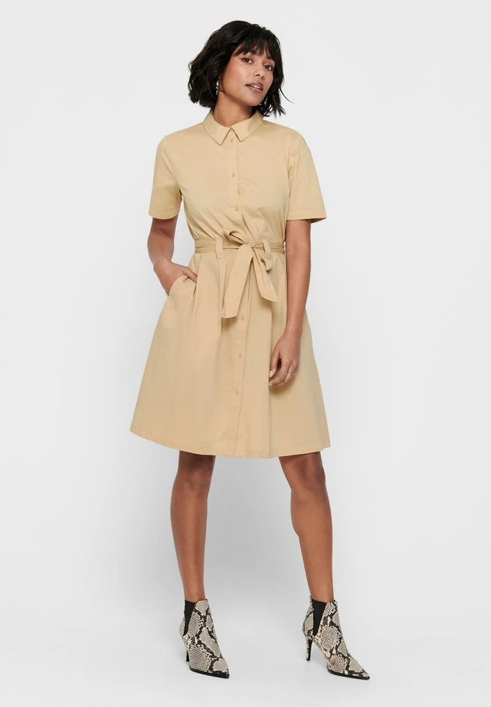 JDYMILLIE LIFE DRESS - Robe Chemise - Warm Sand 4 JDYMILLIE LIFE DRESS - Robe Chemise - Warm Sand – Image 2