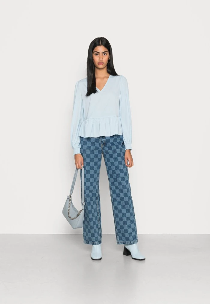 JDYRANA - T-shirt à Manches Longues - Cashmere Blue 4 JDYRANA - T-shirt à Manches Longues - Cashmere Blue – Image 2