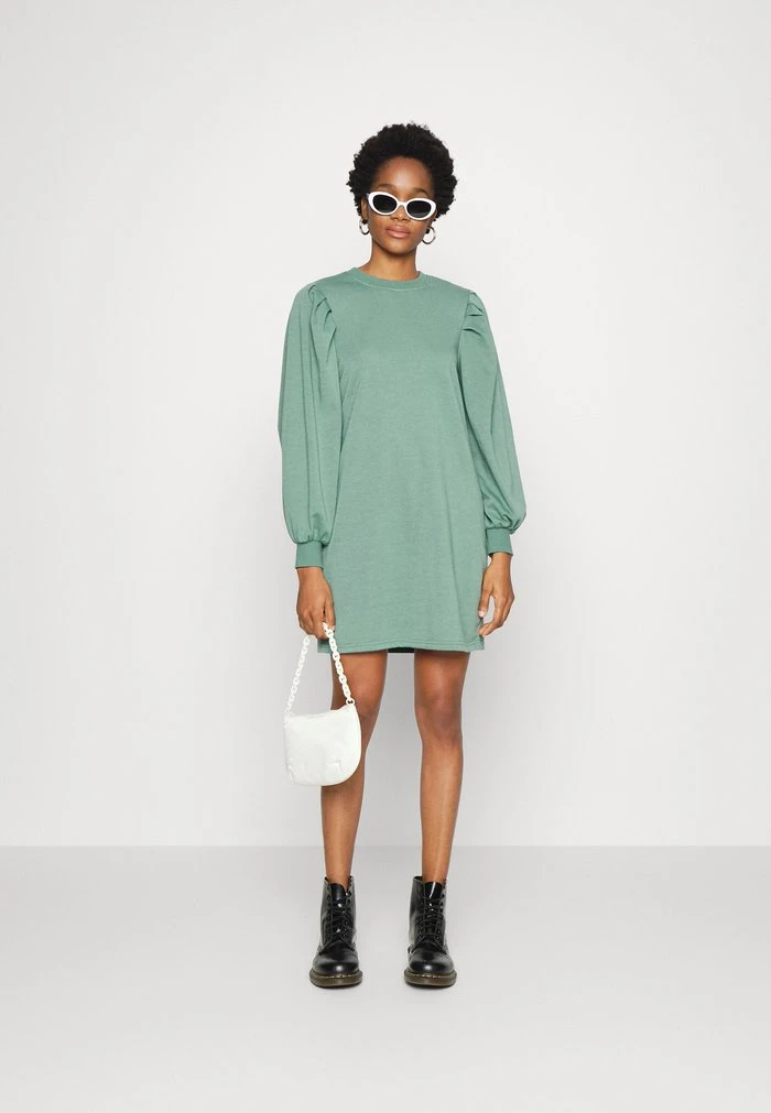 JDYMATHILDE DRESS - Robe De Jour - Sagebrush Green 4 JDYMATHILDE DRESS - Robe De Jour - Sagebrush Green – Image 2