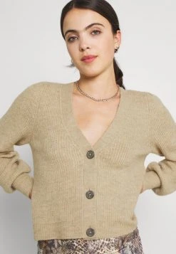 JDY DREA - Gilet - Simply Taupe Melange -Promos JDY Boutique 8150926c6ab640a8945a6ac6344e3730