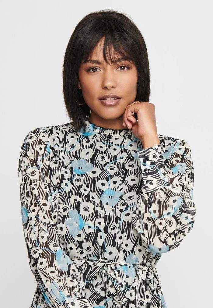 JDY MIT LANGEN ÄRMELN RÜSCHEN - Robe De Jour - Cloud Dancer 6 JDY MIT LANGEN ÄRMELN RÜSCHEN - Robe De Jour - Cloud Dancer – Image 4