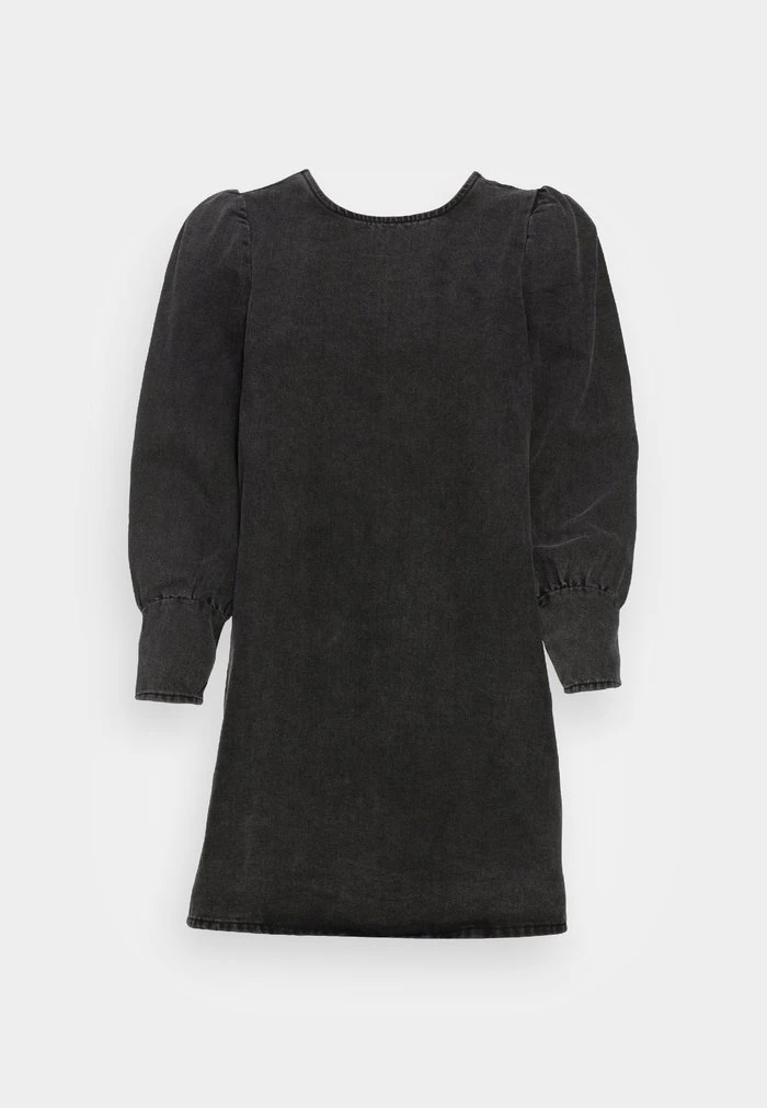 JDY Robe En Jean - Black Denim 6 JDY Robe En Jean - Black Denim – Image 4