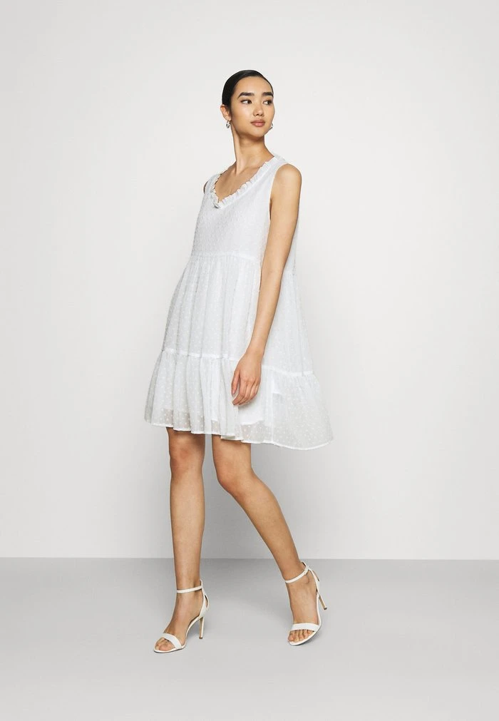 JDYNIKOLINE DRESS - Robe De Jour - Cloud Dancer 4 JDYNIKOLINE DRESS - Robe De Jour - Cloud Dancer – Image 2