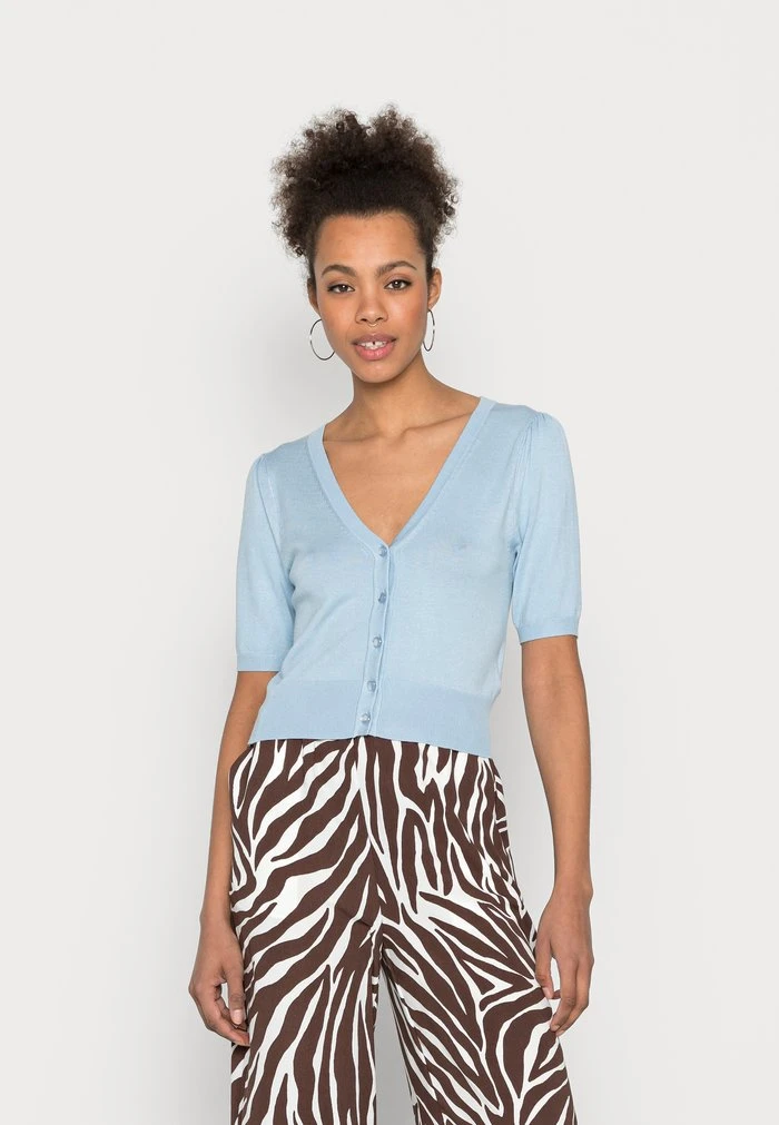 JDYRIVER LIFE CARDIGAN - Gilet - Cashmere Blue 3 JDYRIVER LIFE CARDIGAN - Gilet - Cashmere Blue