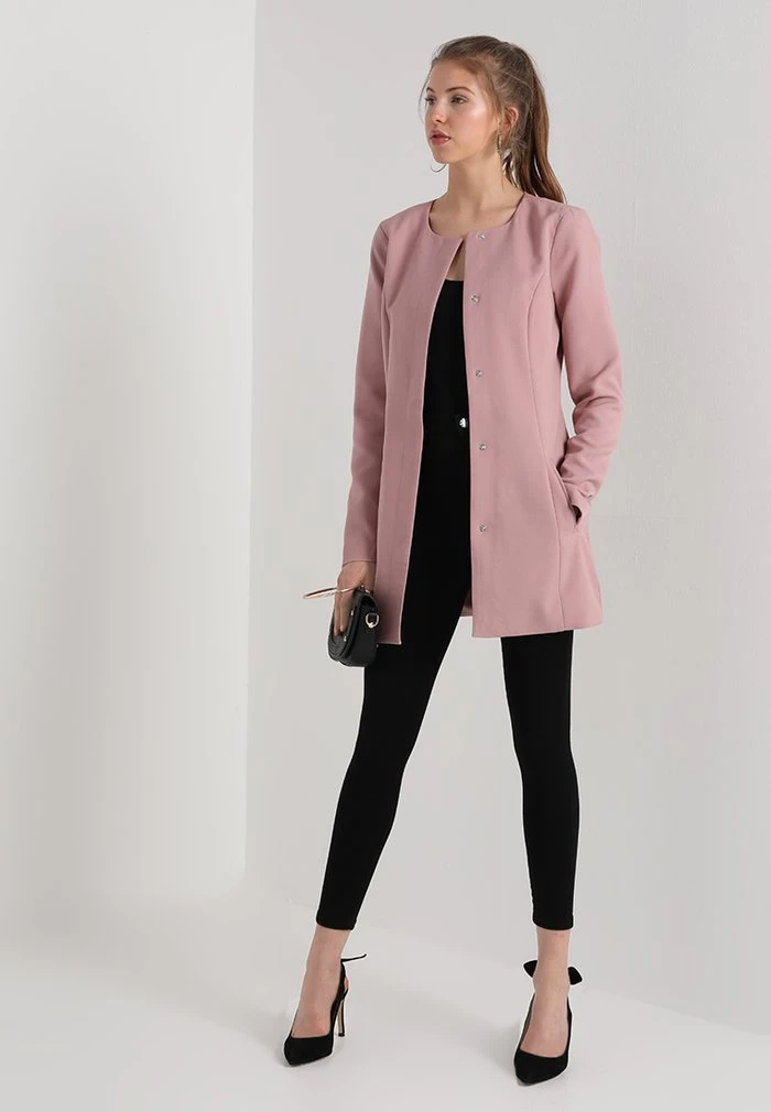 JDY NEW BRIGHTON OTW NOOS - Manteau Court - Woodrose 4 JDY NEW BRIGHTON OTW NOOS - Manteau Court - Woodrose – Image 2