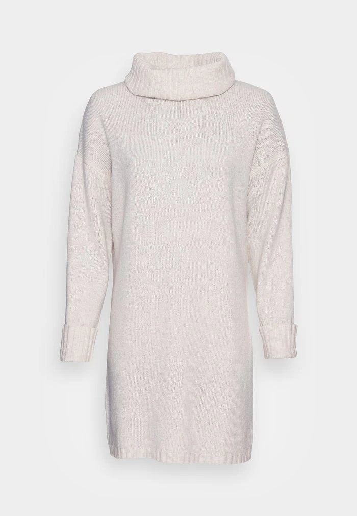 JDY ROLLNECK - Robe Pull - Oatmeal Melange 6 JDY ROLLNECK - Robe Pull - Oatmeal Melange – Image 4