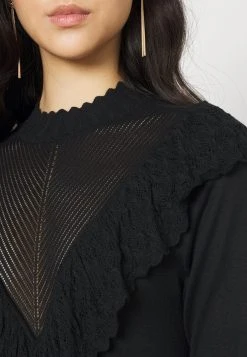 JDYSILVIA LIFE FRILL - Pullover - Black -Promos JDY Boutique 874c49d225804629bf4e43c5ebb5bf1d