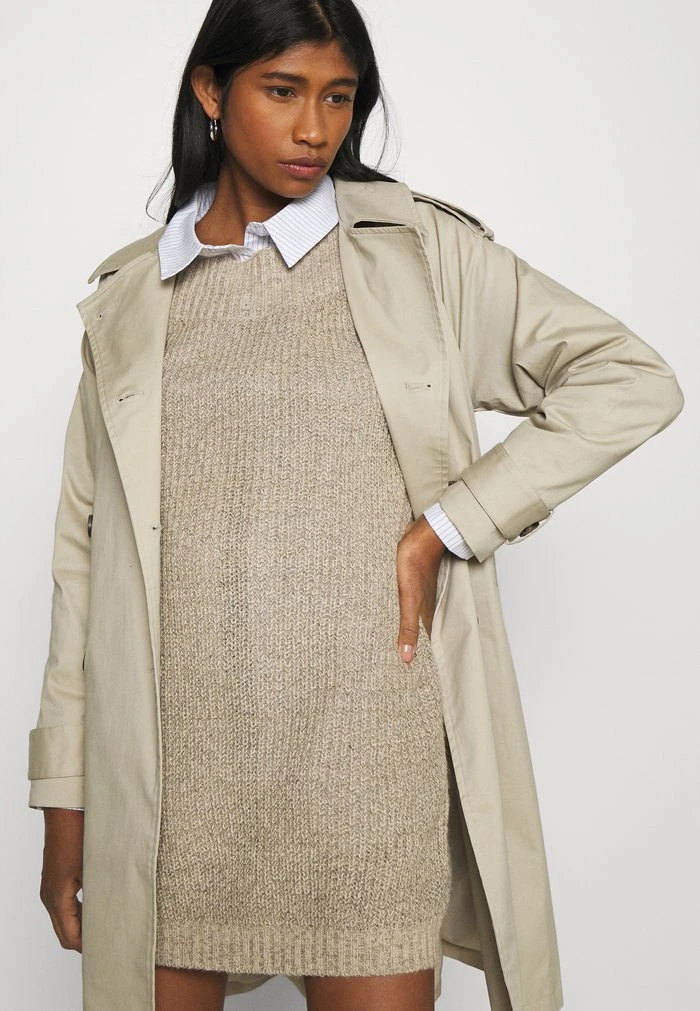 JDYWHITNEY MEGAN BOAT DRESS - Robe Pull - Beige 6 JDYWHITNEY MEGAN BOAT DRESS - Robe Pull - Beige – Image 4