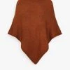 JDYELANOR PONCHO - Cape - Brown Melange