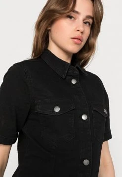 JDYNEWSANNA DRESS - Robe En Jean - Black Denim 11 JDYNEWSANNA DRESS - Robe En Jean - Black Denim -Promos JDY Boutique 88261a439019454fb4355d1c2844e2d5