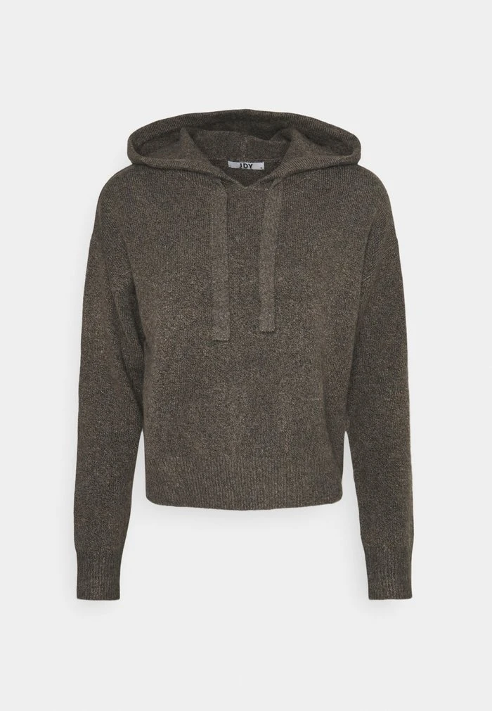 JDYPAMELA LIFE HOOD CROP - Pullover - Brown 3 JDYPAMELA LIFE HOOD CROP - Pullover - Brown