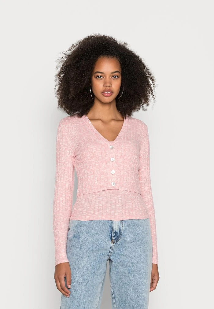 JDYMELISA SHORT CARDIGAN 2 In 1 - Débardeur - Blush Melange 3 JDYMELISA SHORT CARDIGAN 2 In 1 - Débardeur - Blush Melange