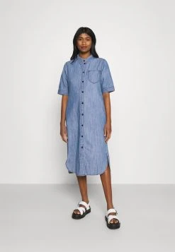 JDYPOPPY LIFE LONG DRESS - Robe Longue - Medium Blue Denim