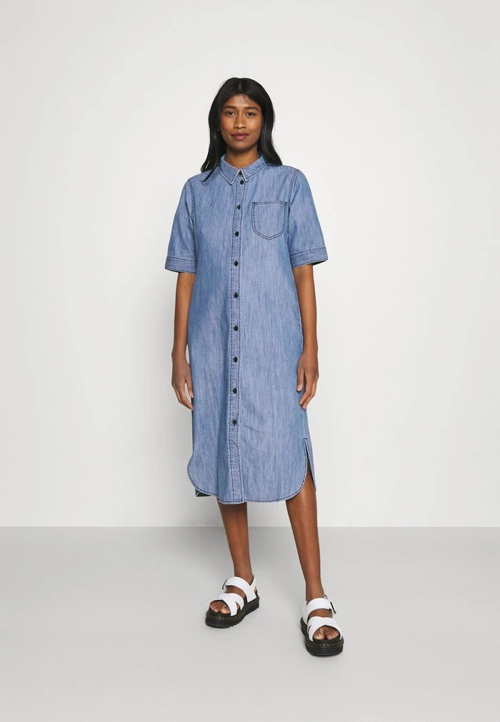 JDYPOPPY LIFE LONG DRESS - Robe Longue - Medium Blue Denim 3 JDYPOPPY LIFE LONG DRESS - Robe Longue - Medium Blue Denim