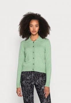 JDYMARCO COLLAR CARDIGAN - Gilet - Basil