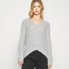 JDY MEGAN - Pullover - Cloud Dancer/black -Promos JDY Boutique 89f00dd80af34a6da83e263eba3b17f2
