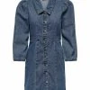 JDY Robe En Jean - Medium Blue Denim