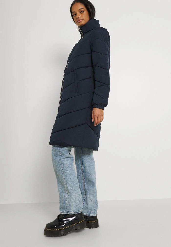 JDYFINNO LONG PADDED JACKET - Veste D'hiver - Sky Captain 6 JDYFINNO LONG PADDED JACKET - Veste D'hiver - Sky Captain – Image 4