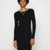 JDYPLUM ONECK BUTTON DRESS - Robe Pull - Black 2 JDYPLUM ONECK BUTTON DRESS - Robe Pull - Black -Promos JDY Boutique 8ac212bb12074665bf588b907467d754