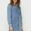 JDY Robe En Jean - Medium Blue Denim