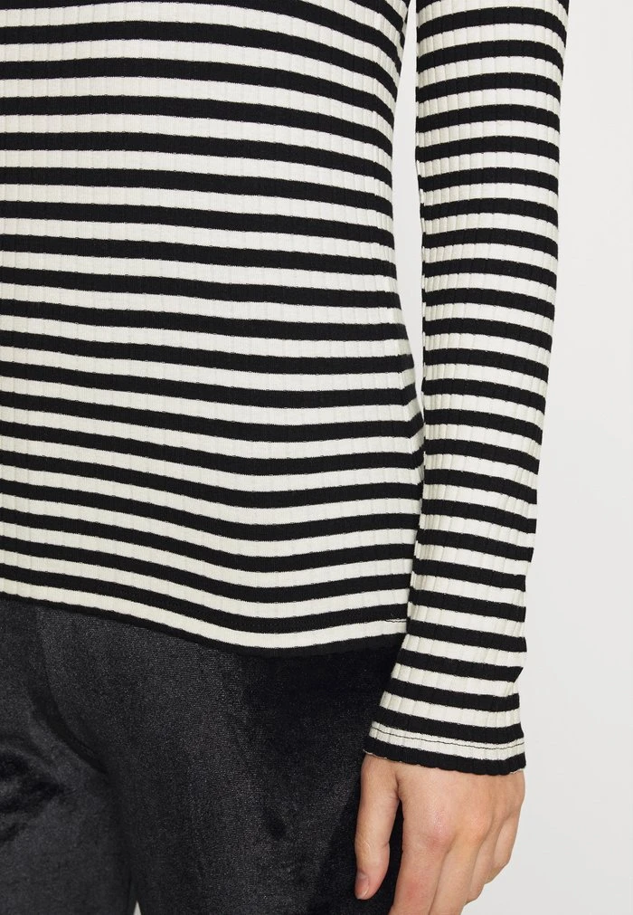 JDYFRANSISKA O NECK - T-shirt à Manches Longues - Black/white 8 JDYFRANSISKA O NECK - T-shirt à Manches Longues - Black/white – Image 6